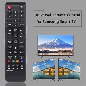 img 1 attached to 📺 Universal BN59-01199F BN5901199F Remote Control for Samsung Smart LED TV LCD HDTV: Great Replacement for UN60J6200AFXZA, UN60J620DAFXZA, UN60JU6400FXZA, UN40JU6700, UN48JU6700, UN55JU6700, UN65JU6700