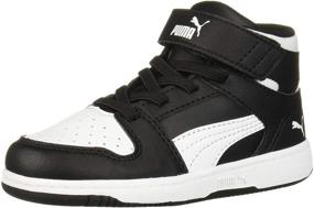 img 4 attached to PUMA Rebound Velcro Sneaker Toddler