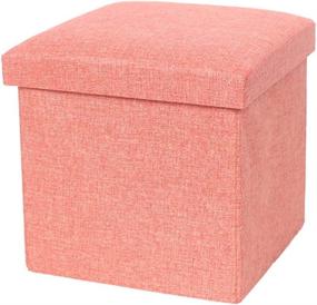 img 4 attached to HDirect Foldable Storage Ottoman Memory