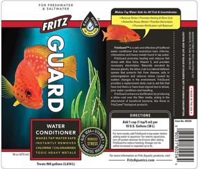 img 1 attached to 🐟 Fritzguard Water Conditioner/Dechlorinator - Optimal for Fresh & Salt Water Aquariums, 16 oz