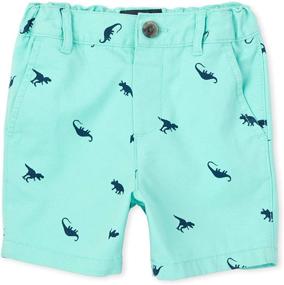 img 1 attached to Childrens Place Printed Shorts 9 12MOS Boys' Clothing at Shorts