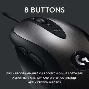 img 3 attached to 🎮 Enhance Your Gaming Experience with Logitech G MX518 Gaming Mouse