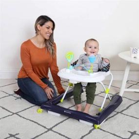 img 1 attached to 👶 Baby Trend Trend 2.0 Activity Walker: Blue Sprinkles in Blue - Perfect for Your Little One's Adventures