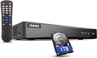 📹 annke 8 channel dvr with 1tb hard drive, supports 4k analog & 6mp ip cameras, h.265+ hybrid 5-in-1 security video recorder for home surveillance cctv system logo
