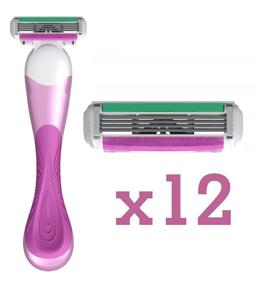 img 3 attached to ShaveMOB 4 Blade Womens Handle Refills