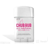 img 1 attached to Zone Naturals Anti-Chafing Stick - 1.5 Ounce - All Natural Chub Rub Solution review by Joshua Akashi