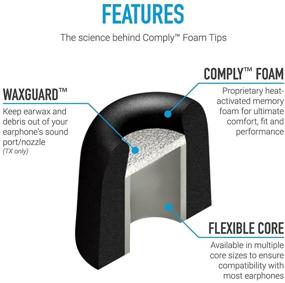 img 2 attached to Замена комплекта наушников Comply для шумоподавителей Audio-Technica QuietComfort