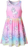 🦄 dresses unicorn outfits for girls: perfect birthday clothes and clothing logo