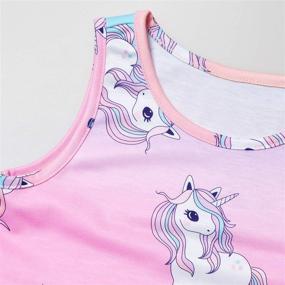 img 2 attached to 🦄 Dresses Unicorn Outfits for Girls: Perfect Birthday Clothes and Clothing