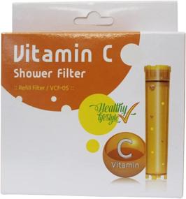 img 3 attached to 🚿 Revitalize Your Shower: UBS Vitamin C Cartridge - 5 Pc Pack for Vita-fresh Shower Filter, 8.82 Ounce