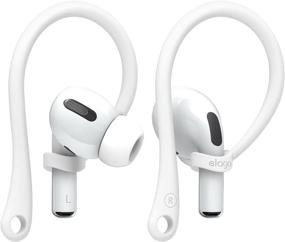 img 4 attached to Крючки-держатели elago: эргономичный дизайн для Apple AirPods Pro и AirPods 1 и 2, прочное исполнение из ТПУ, полный доступ, белый [зарегистрированный патент США]