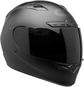 img 3 attached to 🔒 Ultimate Safety and Style: Bell Qualifier DLX Full-Face Helmet in Blackout Matte Black - X-Large