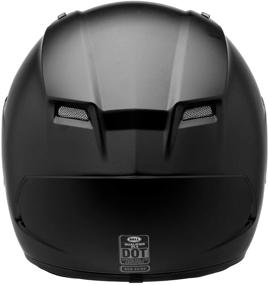 img 1 attached to 🔒 Ultimate Safety and Style: Bell Qualifier DLX Full-Face Helmet in Blackout Matte Black - X-Large