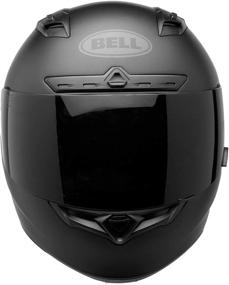 img 2 attached to 🔒 Ultimate Safety and Style: Bell Qualifier DLX Full-Face Helmet in Blackout Matte Black - X-Large