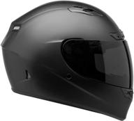 🔒 ultimate safety and style: bell qualifier dlx full-face helmet in blackout matte black - x-large logo