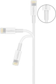 img 3 attached to 🔌 [ MFi Certified ] 5-Pack 6ft iPhone Charger Cable, Long Lightning Cable 6 Foot, High-Speed 6 Feet iPhone Charging Cable Cord Connector for iPhone 12 Mini 12 Pro Max 11 Pro MAX XS Xr X 6 AirPods