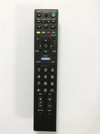 📺 compatible tv remote control for sony bravia led hdtv tv kdl-42ex440, kdl-22ex350, kdl-46bx450 - rm-yd080 replacement logo