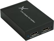 🔌 xtrempro hdmi разветвитель full hd display 1x2 - черный (66102) - dp 1.2a, 4k 2k 60 гц электрический разветвитель с sst mst, hbr2, 3d форматами и поддержкой gtc assist (dp++) логотип