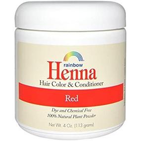 img 4 attached to 🌈 Vibrant Rainbow Research Red Henna - Double Pack, 4 Ounce Each: Get Gorgeous Natural Hair Color!