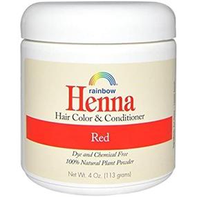 img 2 attached to 🌈 Vibrant Rainbow Research Red Henna - Double Pack, 4 Ounce Each: Get Gorgeous Natural Hair Color!