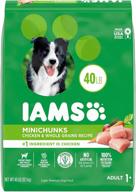 🐶 iams minichunks chicken dry dog food: wholesome nutrition for small breeds logo