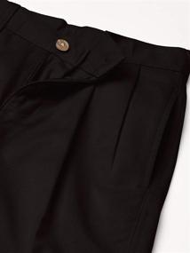 img 1 attached to 👖 Pleated Twill Boys' School Uniform Pants by Chaps Clothing