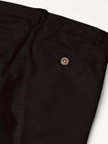 img 2 attached to 👖 Pleated Twill Boys' School Uniform Pants by Chaps Clothing