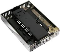 🧩 icy dock mb382sp-3b - 2.5" ssd/hdd mounting adapter kit for 3.5" sas sata hard drive tray/enclosure/mac sled logo