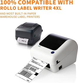 img 2 attached to 📦 Efficient Shipping Labels: 4X6 Thermal Direct Label Rolls