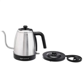 img 1 attached to Efficient and Durable: AmazonCommercial Stainless Steel Electric Gooseneck Kettle