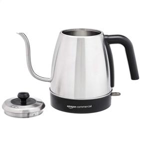 img 3 attached to Efficient and Durable: AmazonCommercial Stainless Steel Electric Gooseneck Kettle