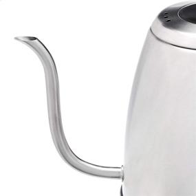 img 2 attached to Efficient and Durable: AmazonCommercial Stainless Steel Electric Gooseneck Kettle