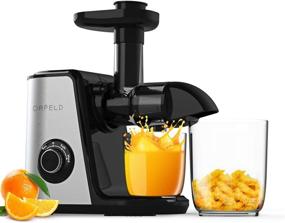 img 4 attached to Efficient and Easy-to-Clean ORFELD Slow Masticating Juicer Extractor for Fruits and Veggies