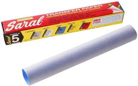 img 1 attached to 📝 Buy Saral Transfer (Tracing) Paper Roll 12-inch x 12 ft, Blue non-photographic