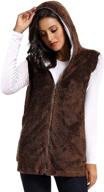 avilego womens casual sherpa pockets women's clothing for coats, jackets & vests logo