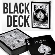 🎩 magic makers: black playing cards bicycle deck unleash your inner magician! логотип