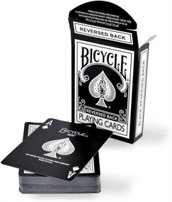 img 1 attached to 🎩 Magic Makers: Black Playing Cards Bicycle Deck Unleash your Inner Magician!