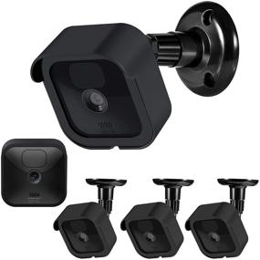 img 4 attached to 📷 Enhance Protection and Flexibility: Sonomo Blink Outdoor Camera Mount - Weatherproof Housing Cover with 360° Adjustable Wall Mount for Blink Camera System (3 Pack, Black)