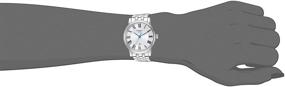 img 3 attached to 💎 Elegant Tissot Women's Carson Stainless Steel Dress Watch - Grey T1222101103300