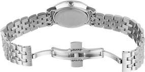 img 1 attached to 💎 Elegant Tissot Women's Carson Stainless Steel Dress Watch - Grey T1222101103300