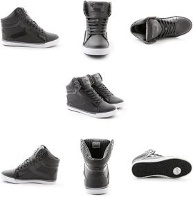 img 2 attached to Men's Fashion Sneakers: Pastry Tart Adult Dance Shoes with Sneaker Style