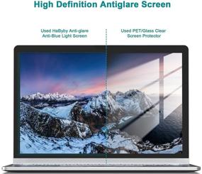img 2 attached to 👀 Habyby Антибликовый защитный экран против синего света для MacBook Pro 13 дюймов (2016-2020) - защита для глаз, УФ-фильтр, устойчив к царапинам - подходит для MacBook Pro 13 дюймов и MacBook Air 13 дюймов