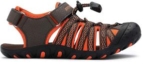 img 2 attached to DREAM PAIRS 171111 K Outdoor Sandals: Stylish and Practical Boys' Sandals