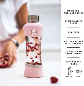 img 2 attached to EQUA Active Berry Water Bottle: Stay Hydrated in Style!