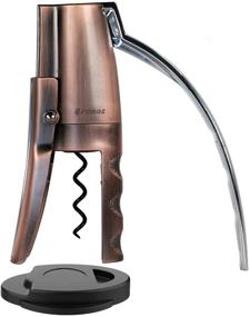 img 4 attached to 🍷 Timeless Elegance: Forge Premium Quality Lever Corkscrew Wine Opener with Foil Cutter