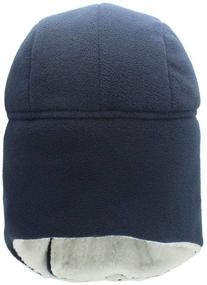 img 2 attached to 🧤 Ultimate Protection: Unisex Vimfashi Kids Winter Windproof Hat Balaclava for Cozy Fleece Lined Warmth