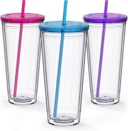 double acrylic insulated travel tumblers: keeping your beverages hot or cold on-the-go! logo