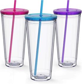 img 4 attached to Double Acrylic Insulated Travel Tumblers: Keeping Your Beverages Hot or Cold On-The-Go!