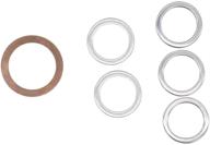 🔧 differential and transmission drain plug crush washers gaskets for toyota 4runner tacoma tundra fj cruiser land cruiser – direct replacement for oem part numbers 12157-10010 90430-24003 90430-18008 logo