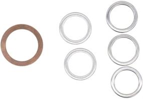 img 4 attached to 🔧 Differential and Transmission Drain Plug Crush Washers Gaskets for Toyota 4runner Tacoma Tundra FJ cruiser Land Cruiser – Direct Replacement for OEM Part Numbers 12157-10010 90430-24003 90430-18008